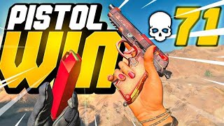 QUADS VS QUADS STARTER PISTOL ONLY WIN 🔥 ON URZIKSTAN  71 KILLS 😲😲 [upl. by Hoffert]