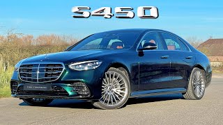 2024 MercedesBenz S450d quotBEST S CLASS EVERquot  REVIEW on AUTOBAHN [upl. by Ilbert822]