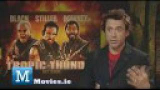 Robert Downey Jr Interview  Star of Tropic Thunder Iron Man 3 amp Sherlock Holmes Game Of Shadows [upl. by Dari]