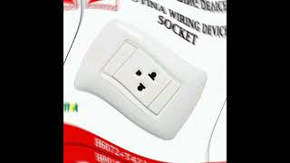 SWITCH and SOCKET FUTINA Brand [upl. by Esinrahc335]