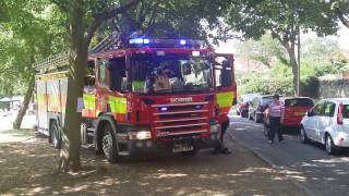 Bucks Fire Brigade gets a shout while at a Sports day at Bradwell Village [upl. by Jacintha]