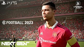 eFootball 2023  PS5 Next Gen Gameplay  Manchester United vs Arsenal  4K [upl. by Ettedo801]