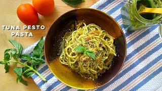 Quick and Easy Tuna Pesto Pasta Recipe  How to cook Tuna Pesto Pasta [upl. by Annayhs743]