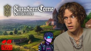 Kingdom Come Deliverance Part 15  New Horizons Livestream [upl. by Ellehsor895]