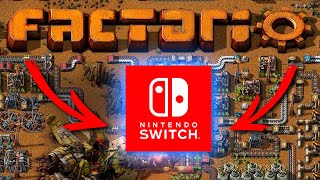 Lançou FACTORIO pra NINTENDO SWITCH Isso é Jogável lá [upl. by Gunnar]