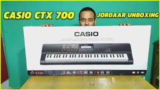 Casio Ctx 700 61Key Piano Keyboard Unboxing And Review [upl. by Nazay]