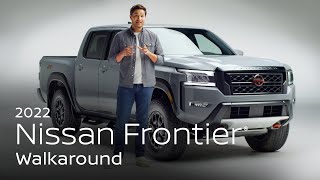 2022 Nissan Frontier Walkaround [upl. by Ebert]