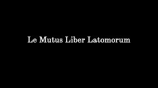 Le Mutus Liber Latomorum  Le Livre Muet des Francs Maçons HD [upl. by Aroc441]