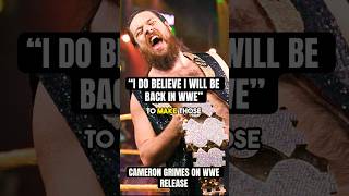 “I DO BELIEVE I WILL BE BACK IN WWE”  TREVOR LEECAMERON GRIMES [upl. by Ajat517]