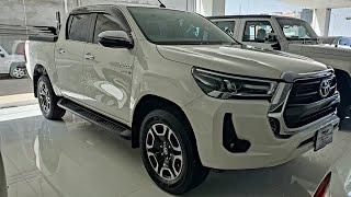 Toyota Hilux Revo V 2021 Facelift Detail Review  Specs amp Price [upl. by Ulund]