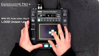 Korg Kaossilator Pro Performance Video [upl. by Notsrik]