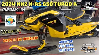 2024 SkiDoo MXZ XRS 850 Turbo R Comp  Overview  Rich Outdoors Sled  Uxbridge Motorsports [upl. by Akiv]