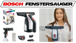 Bosch GlassVAC Fenstersauger im Test Vergleich 2024 🥇 Akku Fensterreiniger Testsieger [upl. by Annoek]