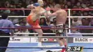 k1 world gp 2007 seoul  jerome le banner vs yong soo park [upl. by Trip274]