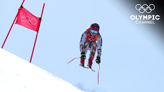 2️⃣6️⃣  Ledecka shocks the world with SuperG Gold   31DaysOfOlympics [upl. by Havard]