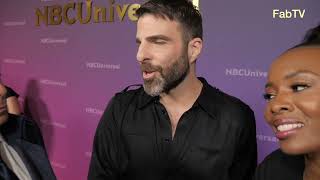 Zachary Quinto and Tamberla Perry speak about quotBrilliant Mindsquot [upl. by Siocnarf]