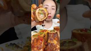 Eating bone marrow food [upl. by Ayotak758]