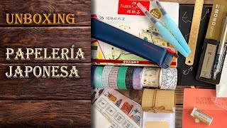 Unboxing Papelería Japonesa STATIONERY PAL [upl. by Flannery]