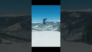 …he absolutely greases it 🧈 snowboarding gopro snowboard skiing ski parkskiing colorado [upl. by Jo]