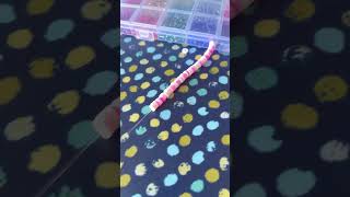 it was Bella’s birthday yesterday viralvideos shorts bracelet smallbusiness preppy claybeads [upl. by Langsdon696]