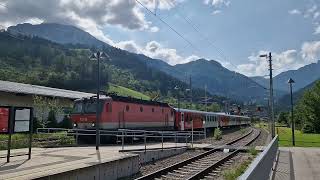 Durchfahrt des Schnellzug 502 quotKalkalpenquot am 25082024 in Spital am Pyhrn [upl. by Vig858]