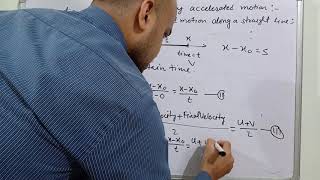 MOTION IN A STRAIGHT LINE 04  11th Physics Chapter 3 CBSE NCERT [upl. by Larimore163]