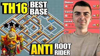 BEST 10 ANTI GOLEMWITCH TH16 WAR BASE LINK  TH16 NEW WAR BASE amp LEGEND BASE 2024  TH16 BASE LINK [upl. by Rovit]