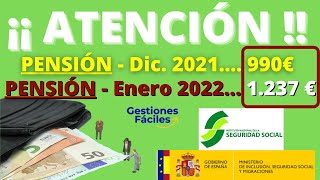 🚀Pensiones 2022 MAS DINERO de la Paguilla😜👀 Ingreso Superior para Pensionistas Revalorizacion etoro [upl. by Desmond]