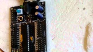 Servo and AVR microcontroller  Atmega8 [upl. by Marsha995]