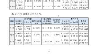 2024년 기사 산업기사 시험일정이 변경되었습니다 꼭 확인하세요 [upl. by Lanod]