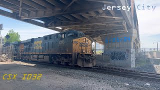 CSX I032 Jersey City NJ  52524 [upl. by Pillihp]