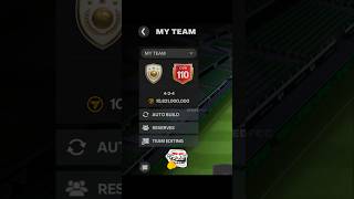 110 OVR TEAM FC MOBILE ☠️fifamobile eafc fifa fcmobile fcmobile25 shorts [upl. by Issiah]