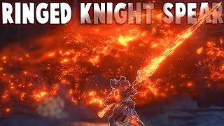 Dark Souls 3 DLC Weapons Ringed Knight Spear PvP  Is It EvenGood The Ringed City [upl. by Nlyak482]