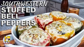 Southwestern Style Stuffed Bell Peppers [upl. by Theodore]