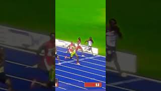 usain bolt 100m world record🔥usain bolt first 100m gold Usain bolt👀 workout Santanu fitness 2525✅ [upl. by Adnah]