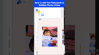 How Do I Add Text Watermark to Multiple Photos Online [upl. by Yleve647]