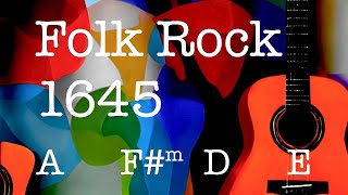 Folk Rock 1645 country folk backing track A major 90 bpm Have fun [upl. by Isabella796]