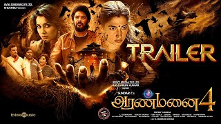 Aranmanai 4  Official Trailer  SundarC  Tamannaah  Raashii Khanna  Hiphop Tamizha [upl. by Olmstead]