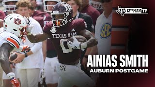 Auburn Postgame Ainias Smith [upl. by Atinele]