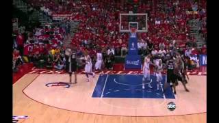 Tim Duncan 19 points nice block on Blake Griffin vs Clippers full highlights GM3 NBA Playoffs 2012 [upl. by Irvin]