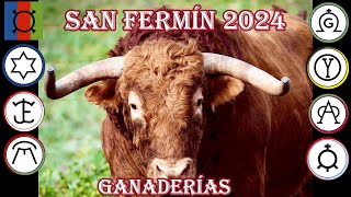 Ganaderías San Fermín 2024 [upl. by Eshelman519]