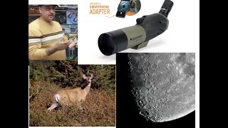 Unboxing celestron ultima 65 spotting scope and comparsion with visionking 2575x 70mm zoom spotter [upl. by Cordeelia]