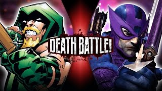 Green Arrow VS Hawkeye DC VS Marvel  DEATH BATTLE [upl. by Nalehp]