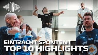 Einfach das komplette Jahr ungeschlagen🤯🥳 TOP 10 HIGHLIGHTS  Eintracht Spontent [upl. by Neeham]