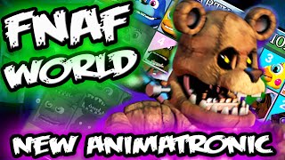 FNAF WORLD NEW ANIMATRONIC Meet BUBBA  FNAF World Gameplay Teaser Image [upl. by Ativet]