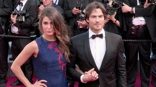 Ian Somerhalder and Nikki Reed on the red carpet of Youth in Cannes [upl. by Ydderf954]