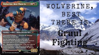 Deck Tech Wolverine Best There Is Gruul Fighting EDH  Commander [upl. by Ettigdirb]