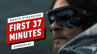 The First 37 Minutes of Death Stranding Gameplay Captured in 4K [upl. by Yrolam174]