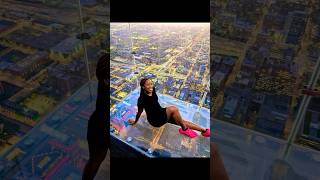 Willis Tower chillin ytshorts chicago willistower visitchicago heights shorts thingstodo [upl. by Morrill]