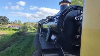 6990 Witherslack Hall VS Washford Bank West Somerset Railway [upl. by Minna92]